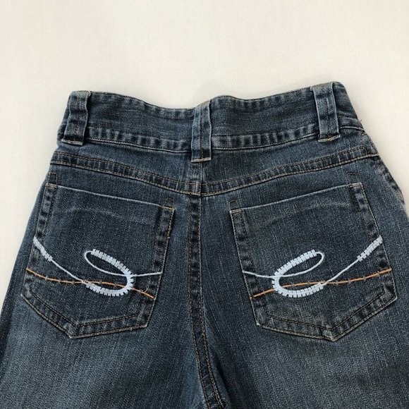 Esprit Jenas Women's 16 Blue Boot Cut Denim Pants Reg Fit Size 26x30 - Picture 15 of 16